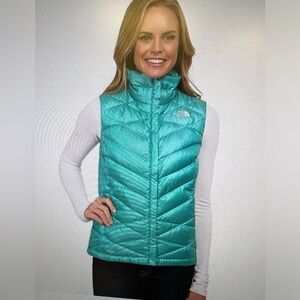 The North Face puffer vest size s/p